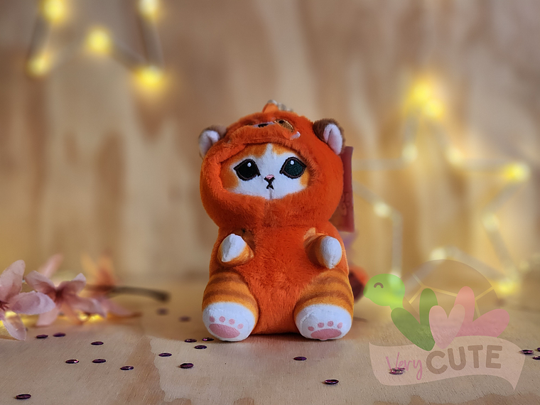  Llavero Peluche Gato Mofusand Capuchas 1