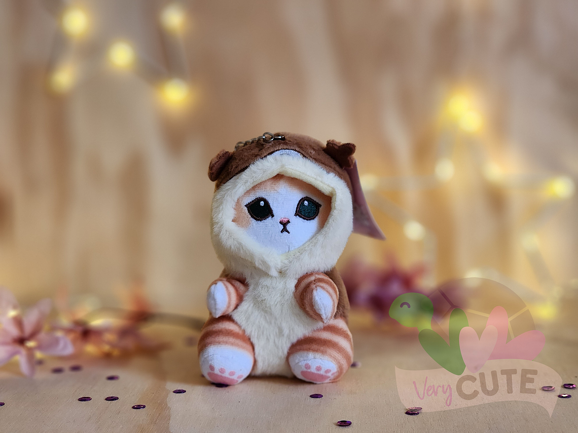  Llavero Peluche Gato Mofusand Capuchas 4