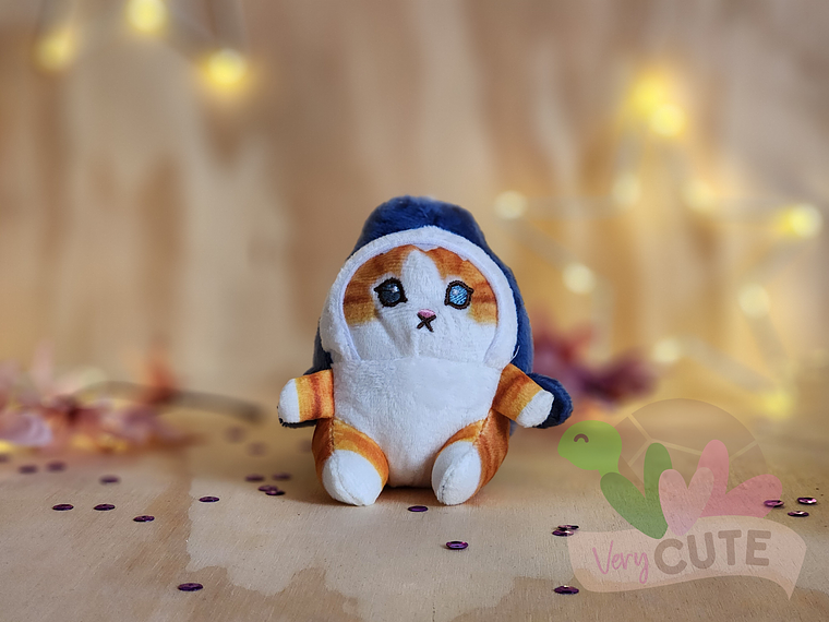  Llavero Gato Mofusand Tiburón 3