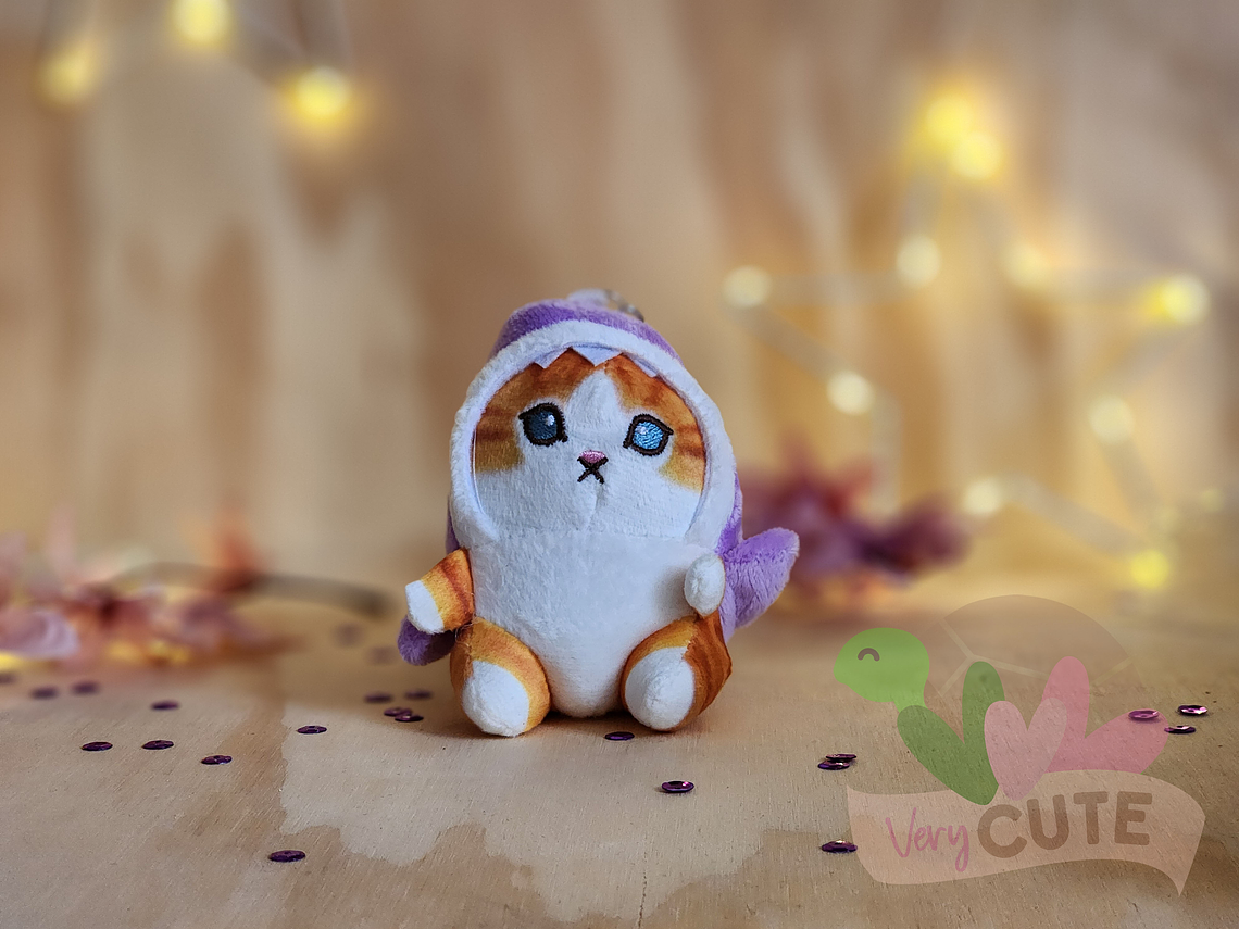  Llavero Gato Mofusand Tiburón 4