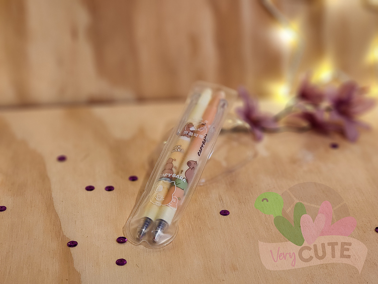 Set de Lápices Borrables Capybara 1