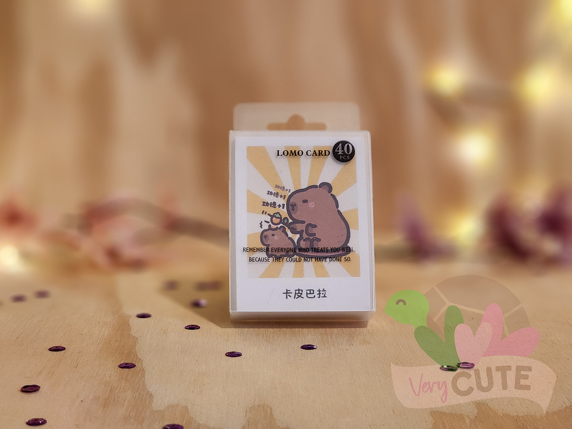 Lomo Cards Capybara 1