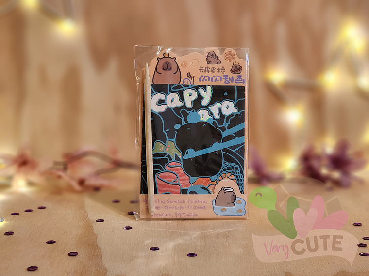  Libreta para Raspar  - Capybara 1