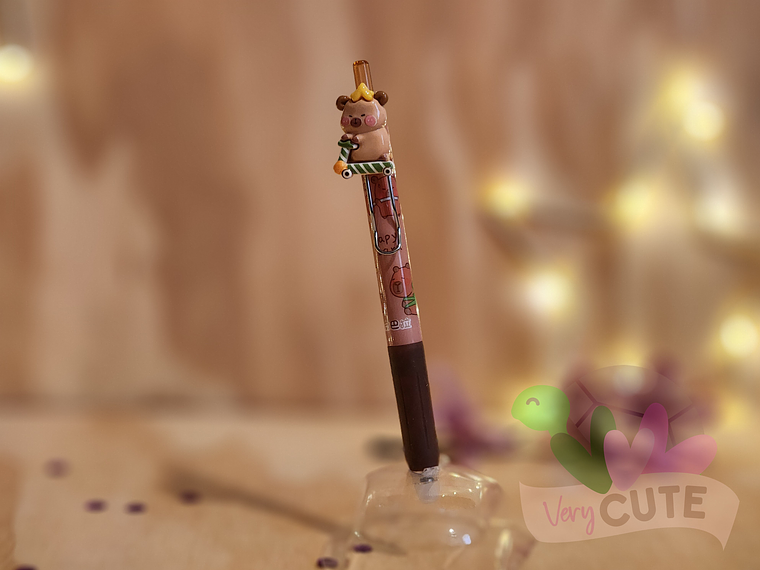  Lapiz Retractil Capybara Cute 3
