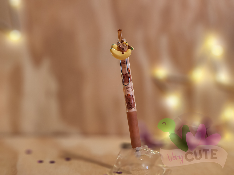  Lapiz Retractil Capybara Cute 2