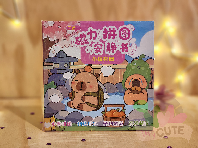  Puzzles de Capybara Imantado 1