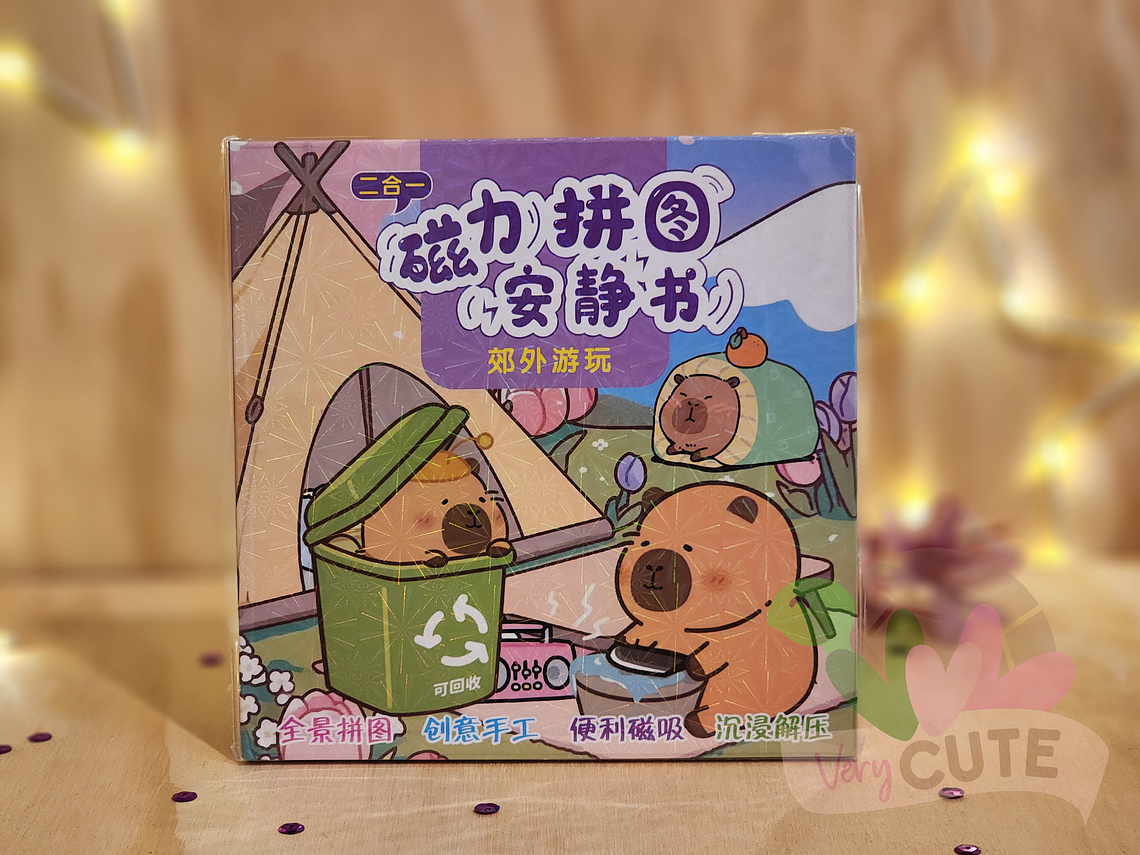  Puzzles de Capybara Imantado 2