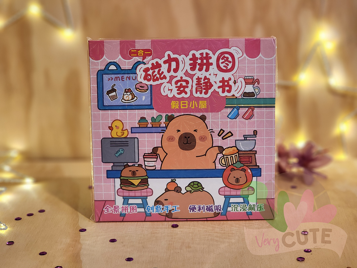  Puzzles de Capybara Imantado 4