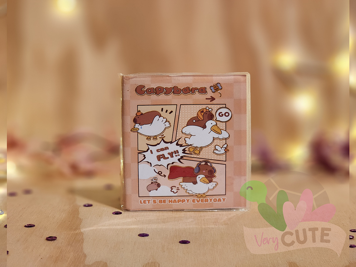 Mini Libreta Forrada -  Capybara 2