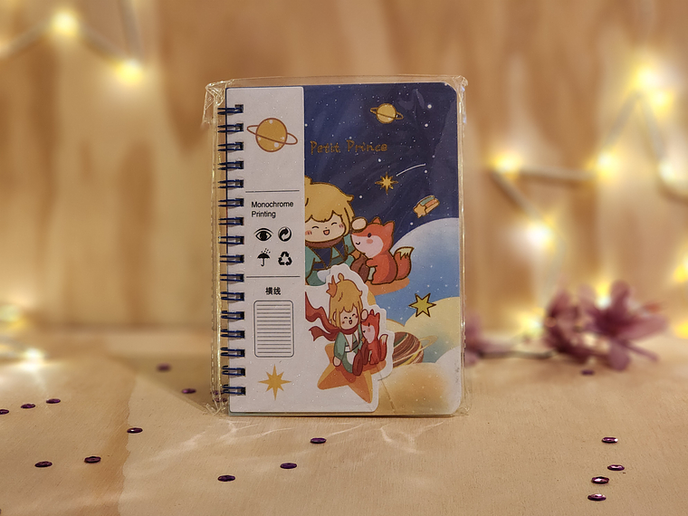 Libreta Líneas - El Principito 3