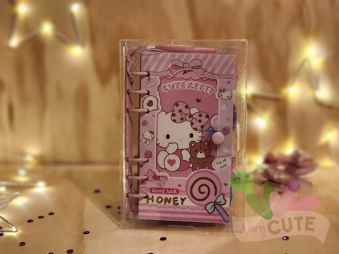 Libreta Anillada con Separadores Personajes Sanrio 1