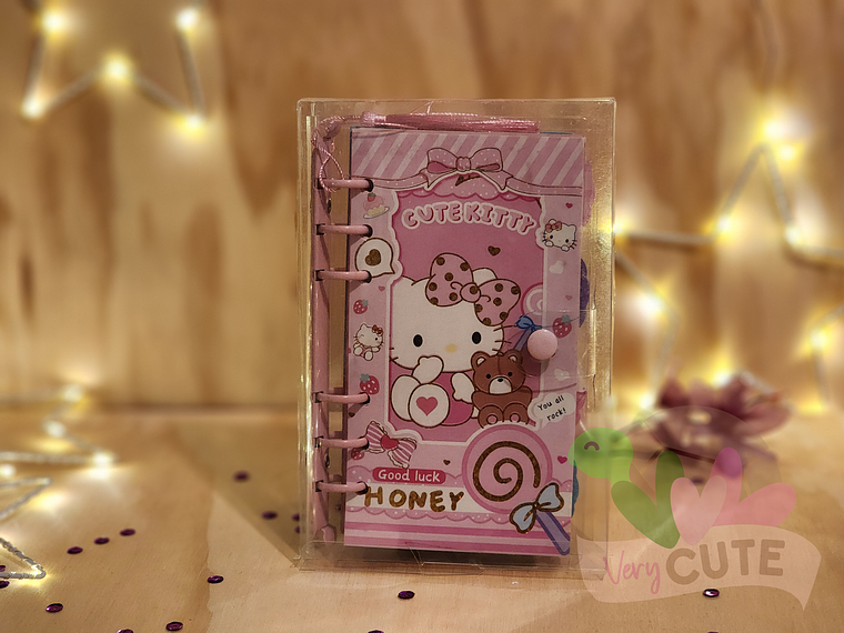 Libreta Anillada con Separadores Personajes Sanrio 1