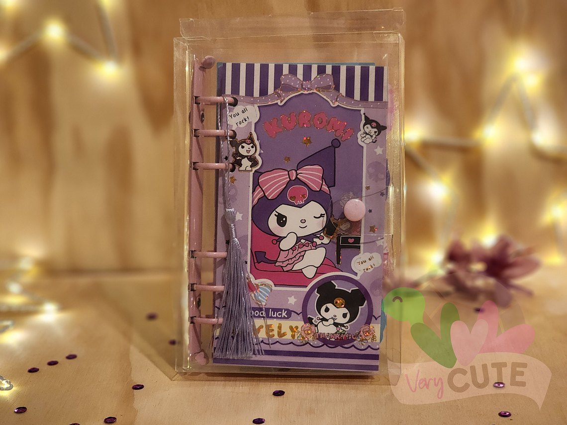 Libreta Anillada con Separadores Personajes Sanrio 2