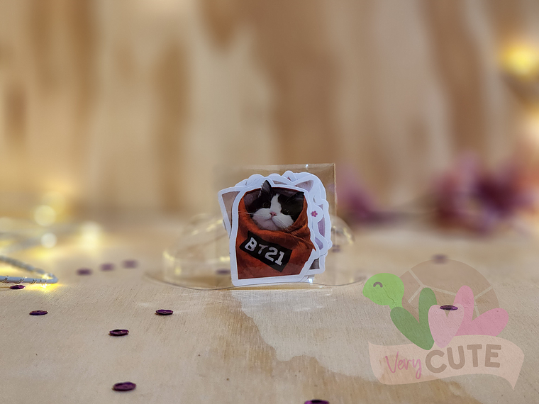 Stickers Gatitos Divertidos 1