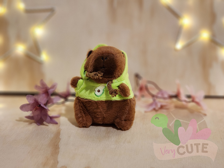 Llavero Peluche Capybara - Capuchas 4
