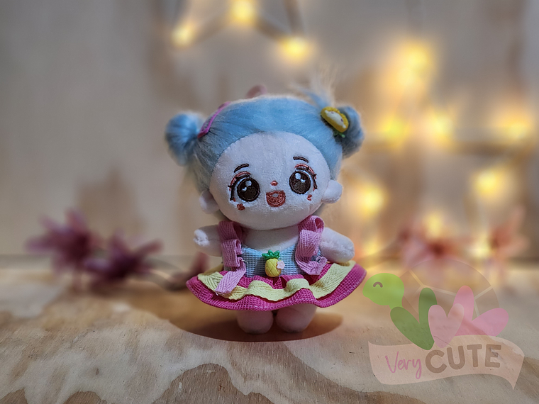 Muñeca Kawaii Pequeña - Llavero 1