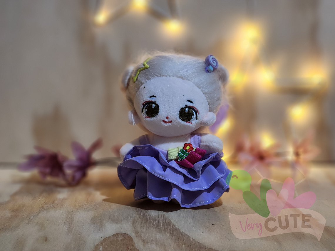 Muñeca Kawaii Pequeña - Llavero 6