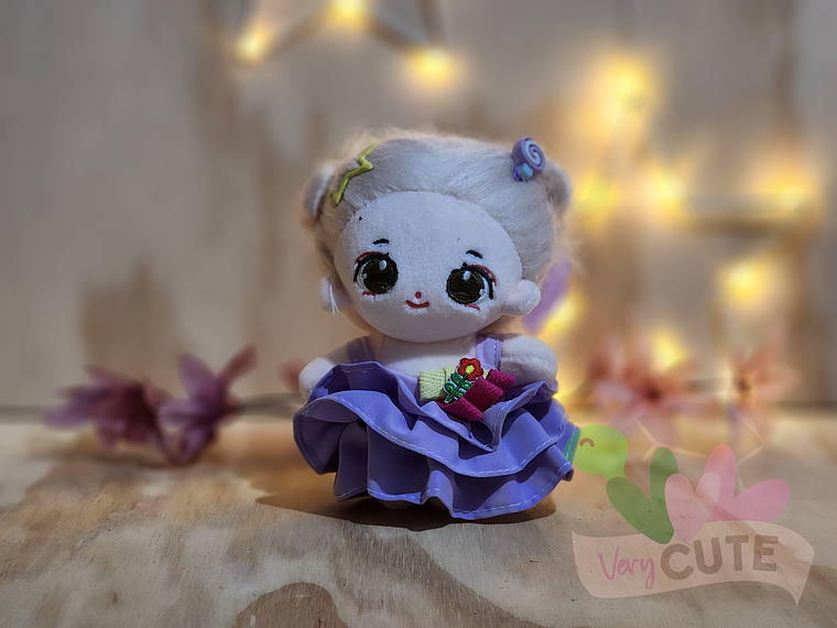 Muñeca Kawaii Pequeña - Llavero 6