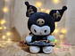 Peluche Personajes Sanrio - Trajes Negro - Miniatura 5
