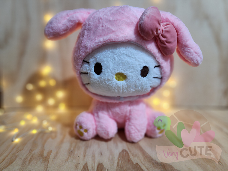 Peluche Hello Kitty con Disfraz de Gato 1