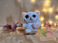  Llavero Peluche Gatito con Corazón - Miniatura 3