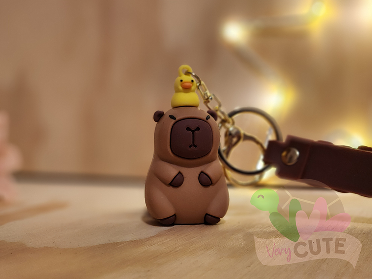 Llavero Capybara - Distintos Diseños 12