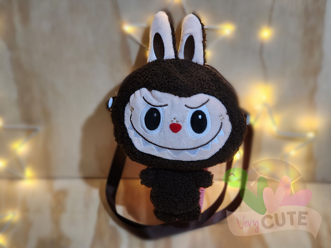 Cartera Peluche Labubu 1