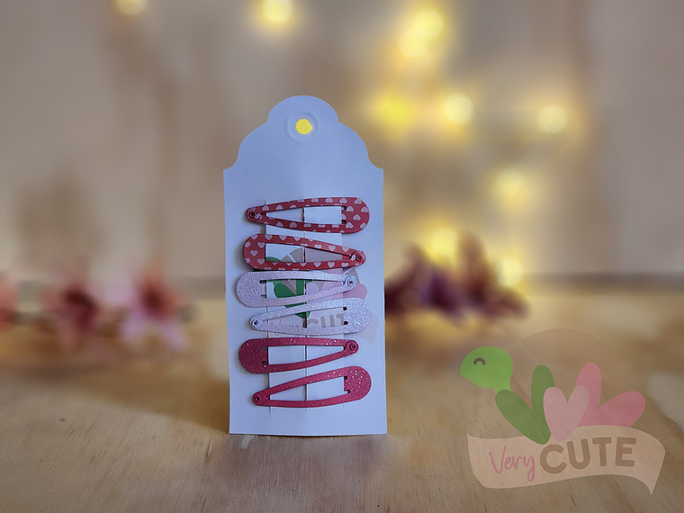 Set 3 Pares de pinches - Colores Pastel 3