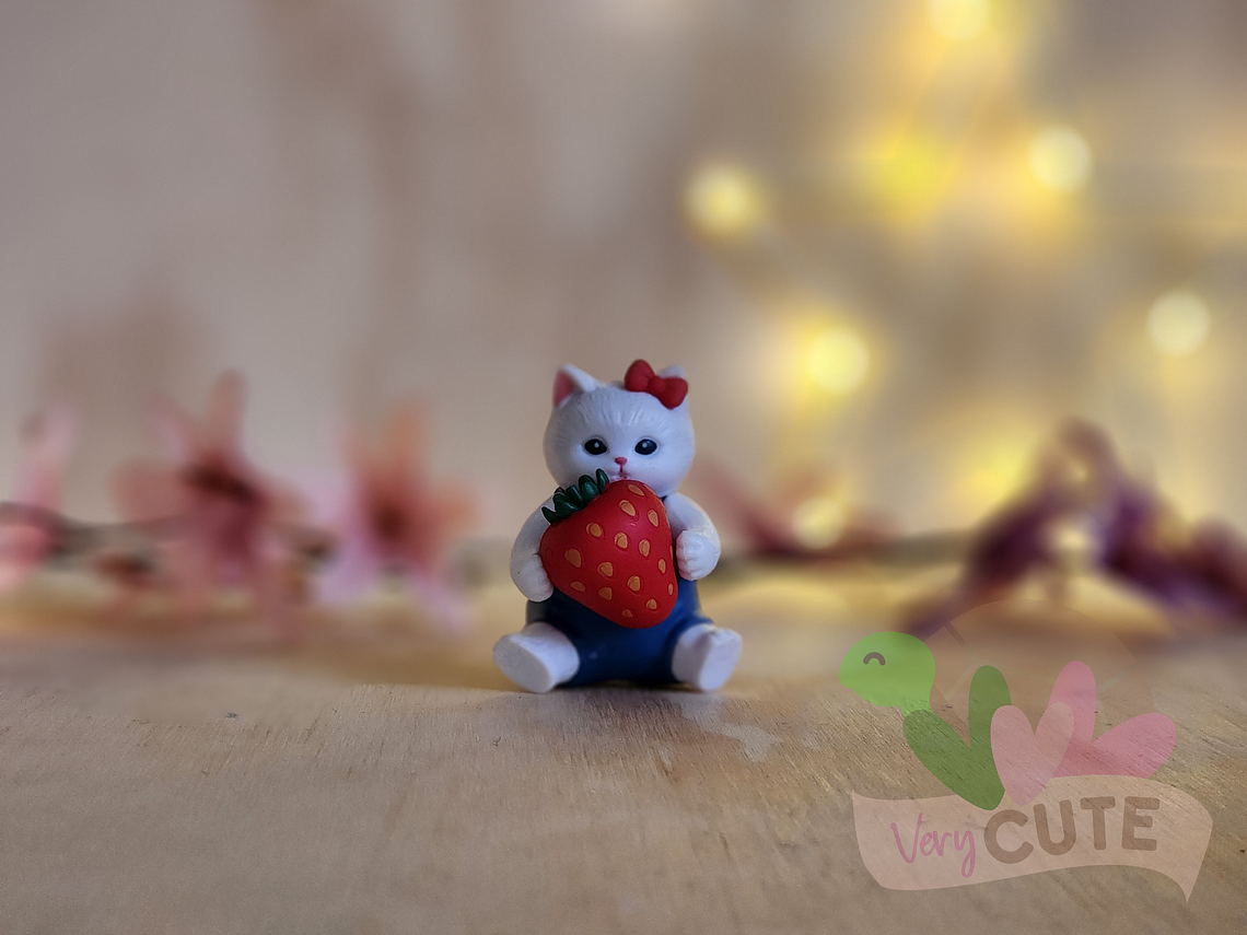 Figurita Gato Mofusand - Frutas 1