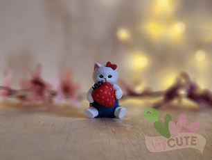 Figurita Gato Mofusand - Frutas