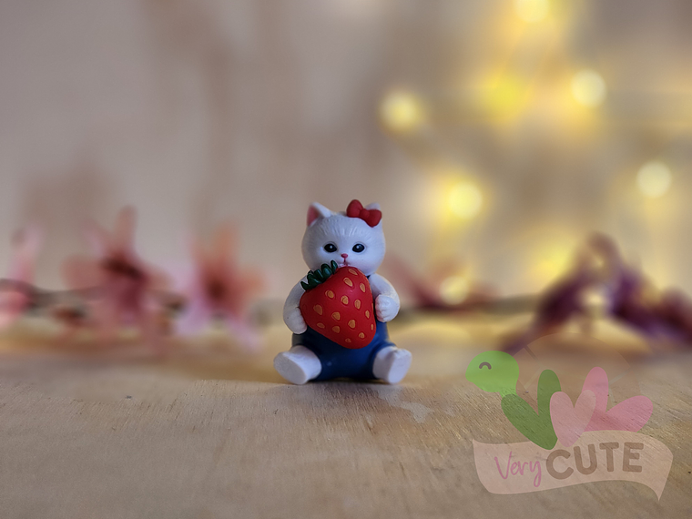 Figurita Gato Mofusand - Frutas 1