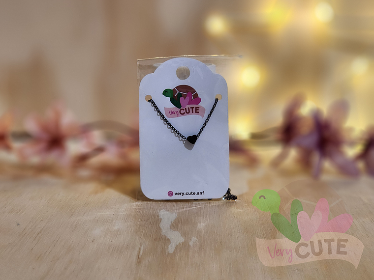 Collar Acero - Corazón 1