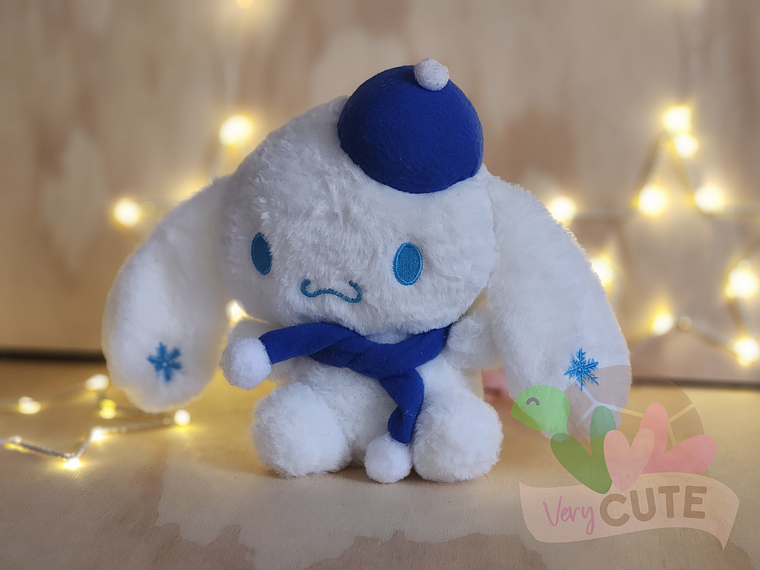  Peluche Cinnamoroll - Gorrito y Bufanda 1