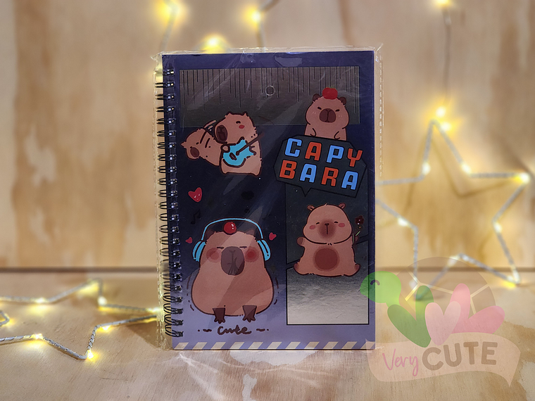 Libreta Holográfica Capybara 1