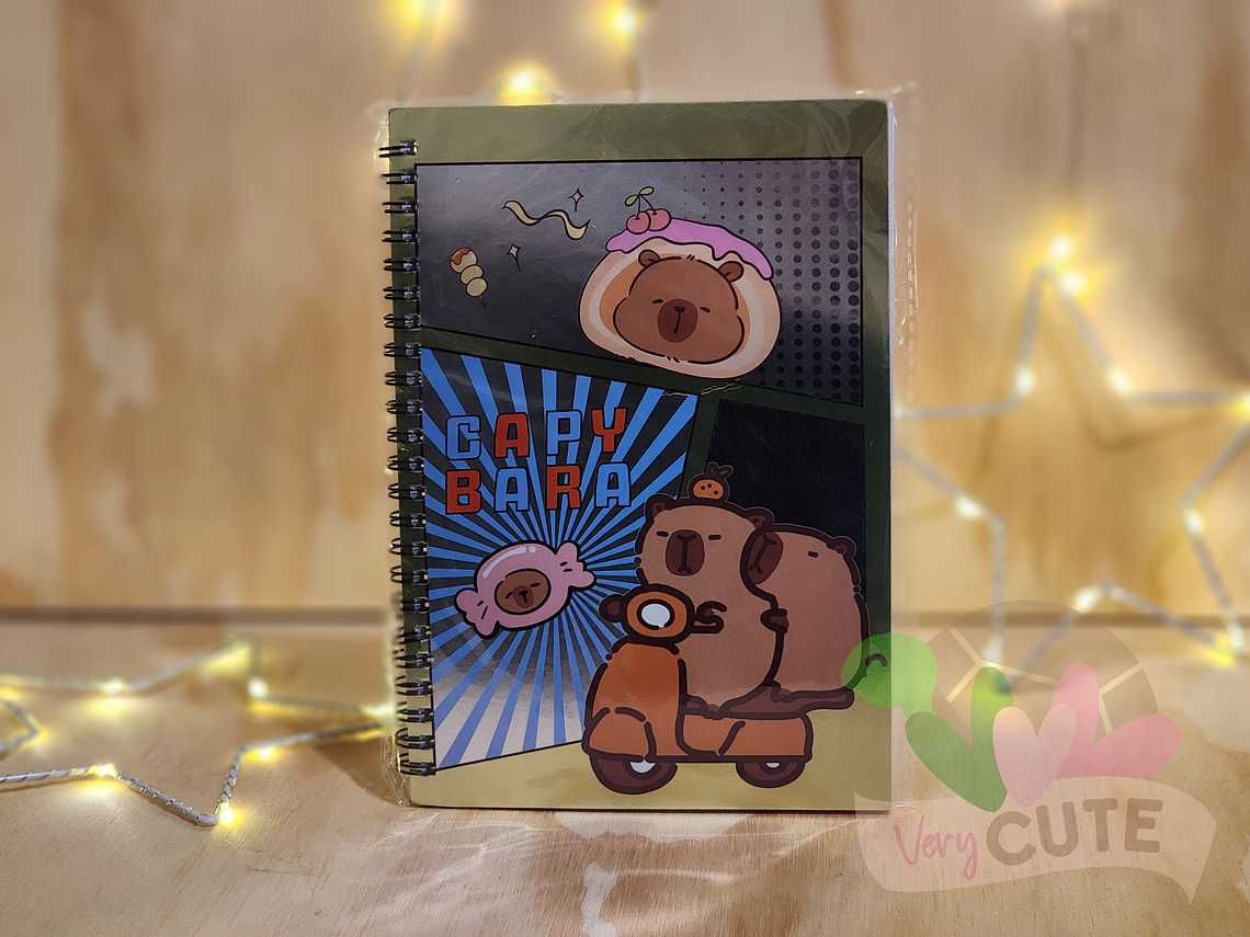 Libreta Holográfica Capybara 2