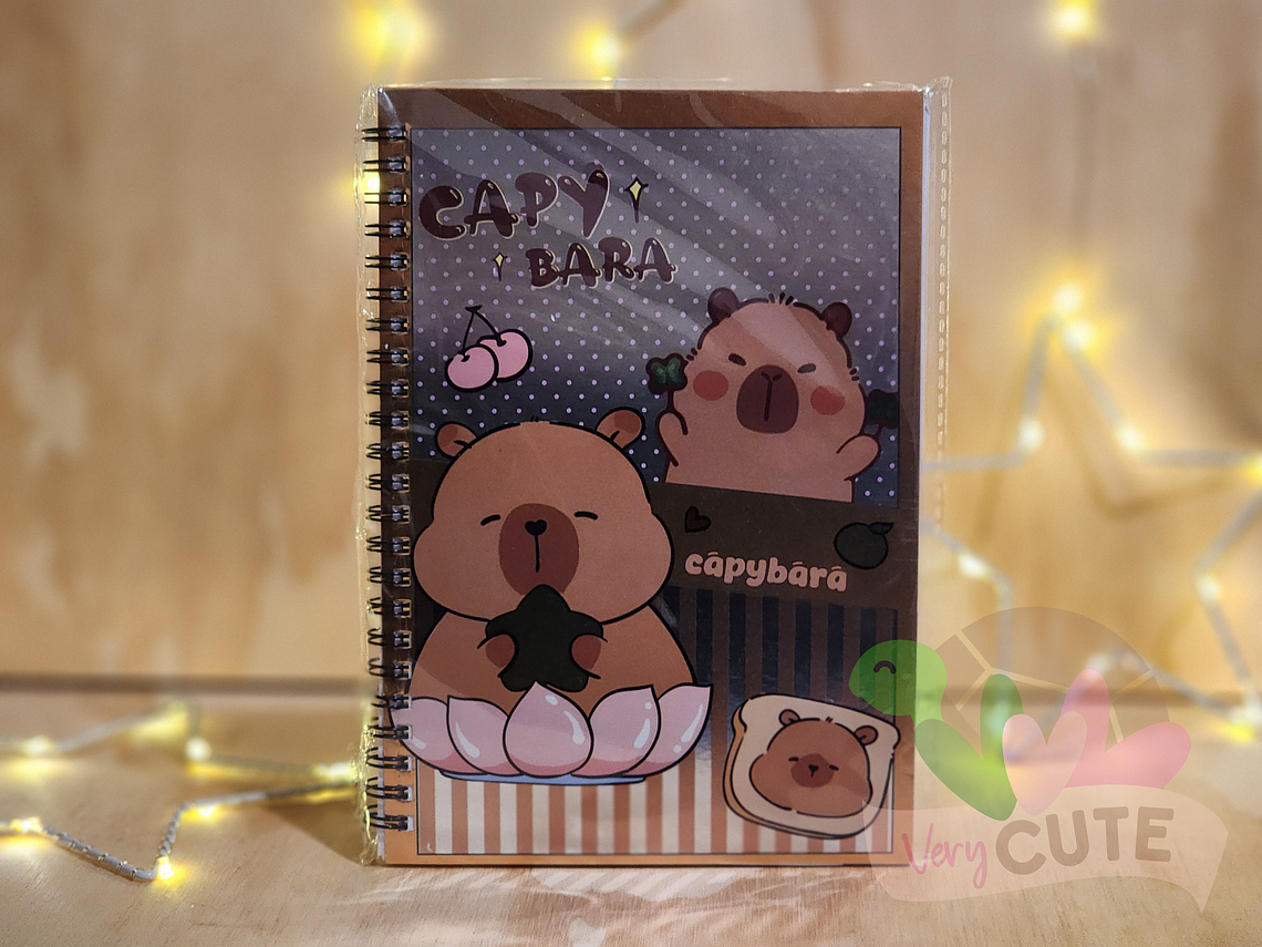 Libreta Holográfica Capybara 3