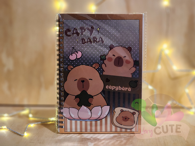 Libreta Holográfica Capybara 3