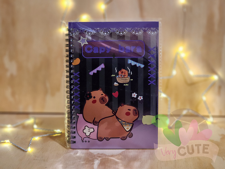 Libreta Holográfica Capybara 4