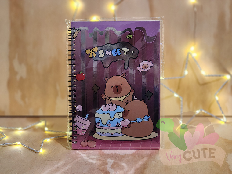 Libreta Holográfica Capybara 5