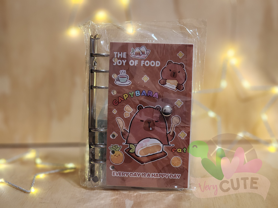 Libreta con Legajador - Capybara 1