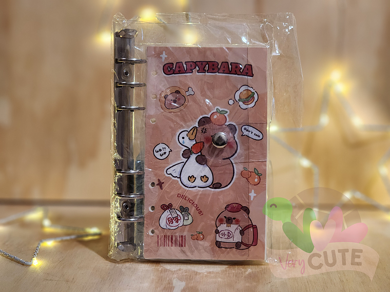 Libreta con Legajador - Capybara 2