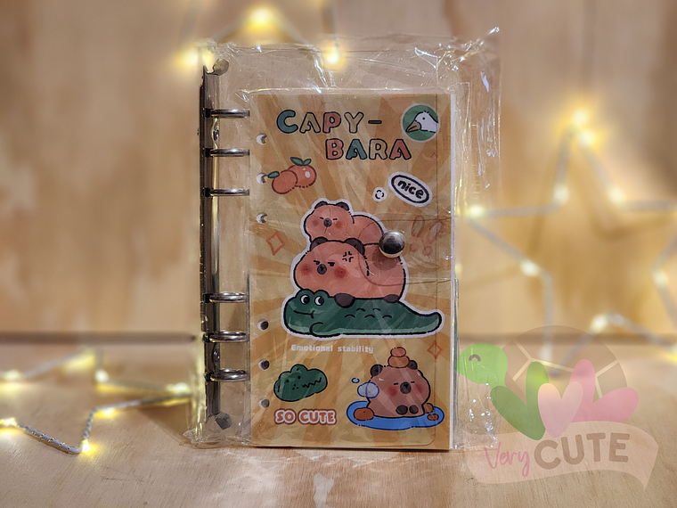 Libreta con Legajador - Capybara 3