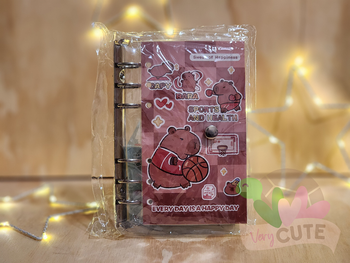 Libreta con Legajador - Capybara 4