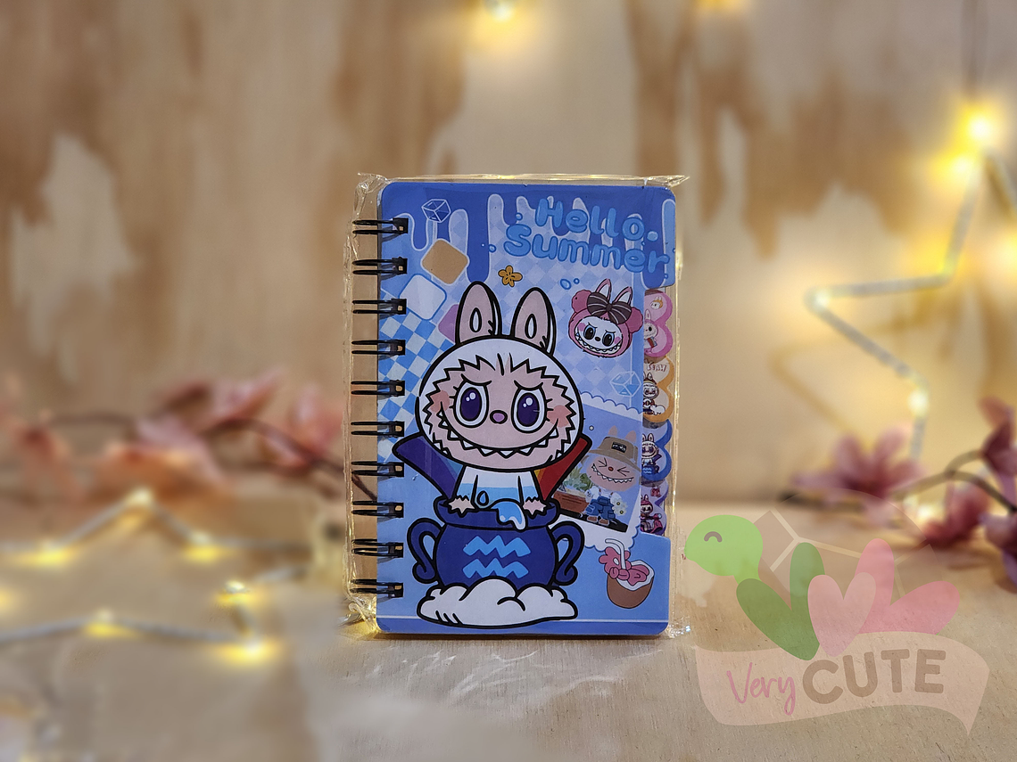 Libreta Labubu con Separadores - Diferentes Tamaños 1