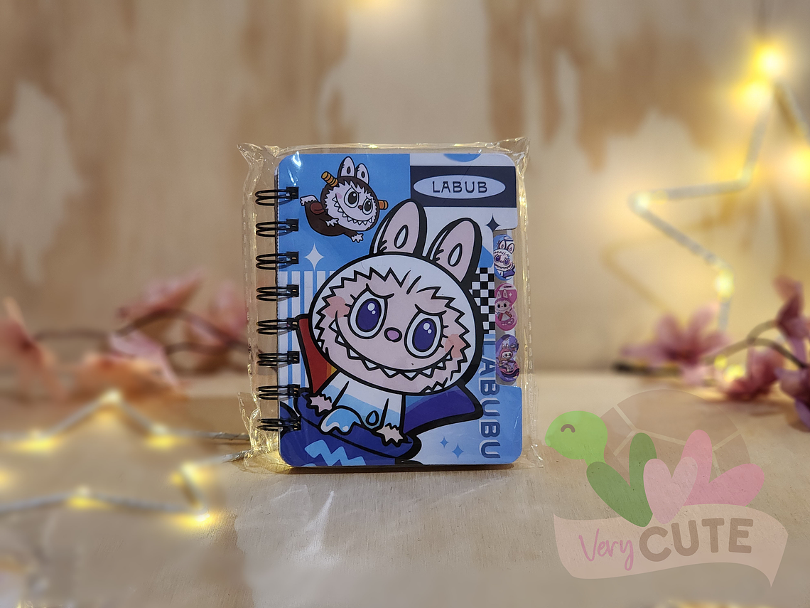 Libreta Labubu con Separadores - Diferentes Tamaños 4