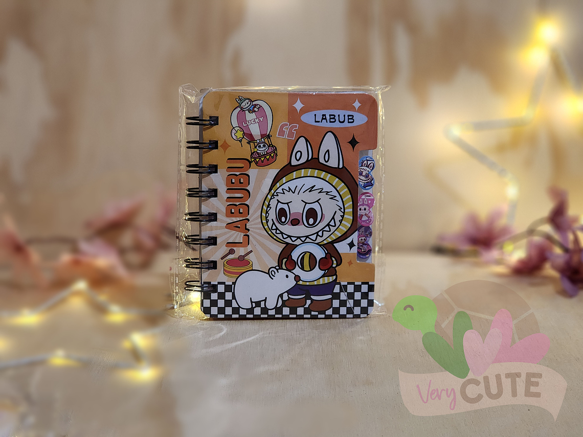 Libreta Labubu con Separadores - Diferentes Tamaños 6