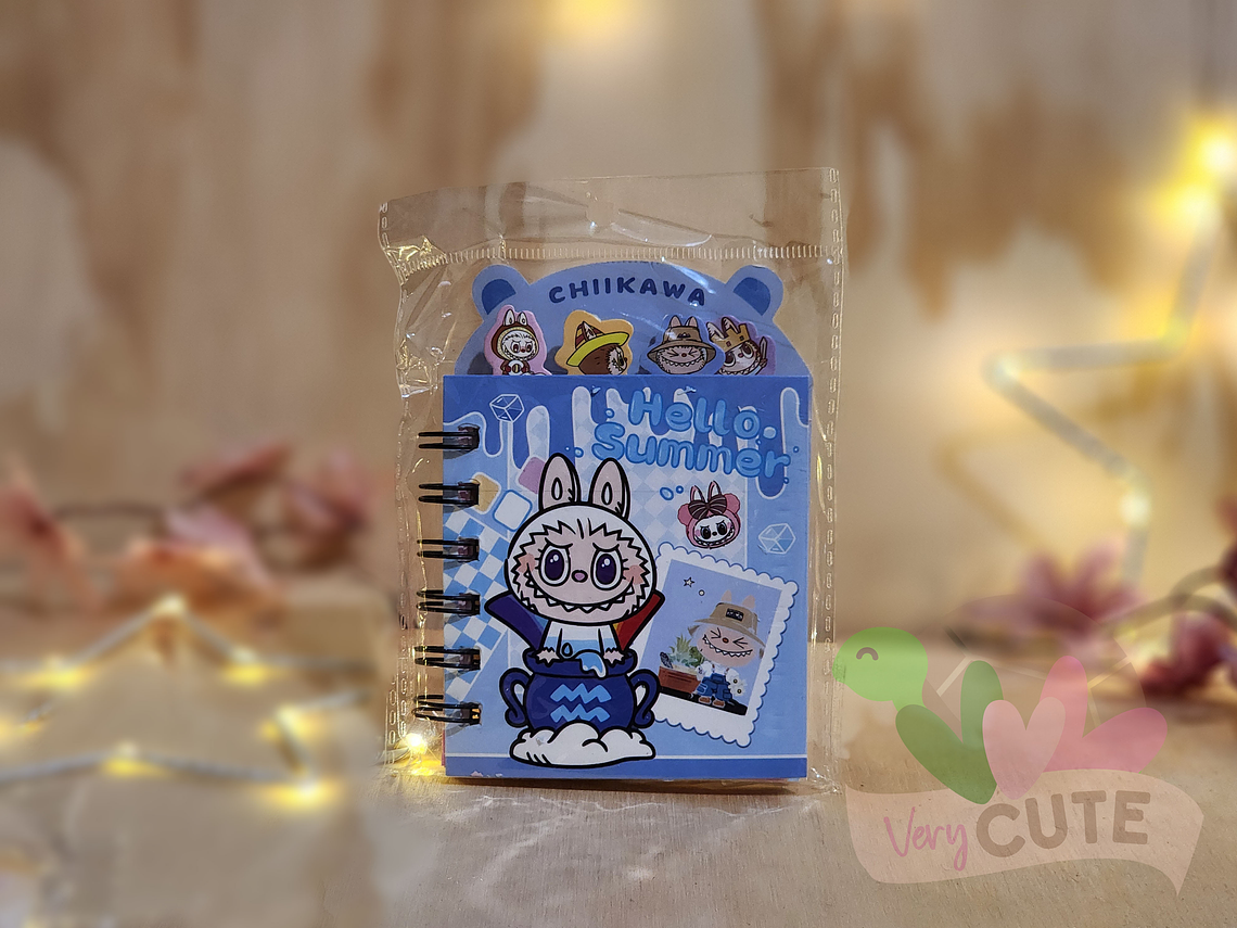 Libreta Labubu con Separadores - Diferentes Tamaños 7