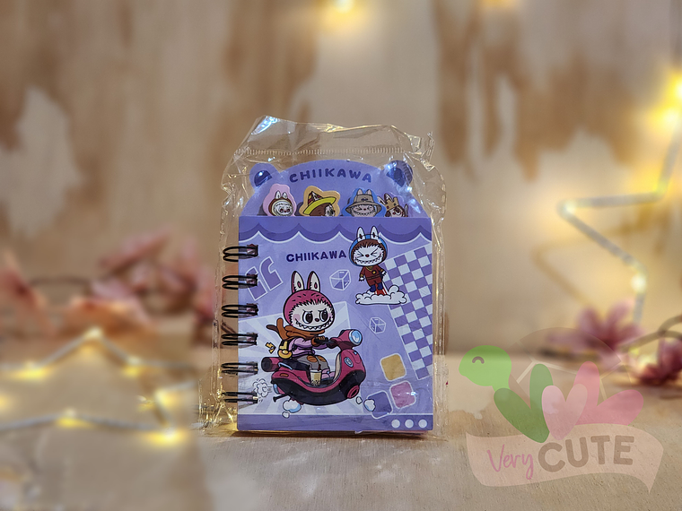 Libreta Labubu con Separadores - Diferentes Tamaños 8