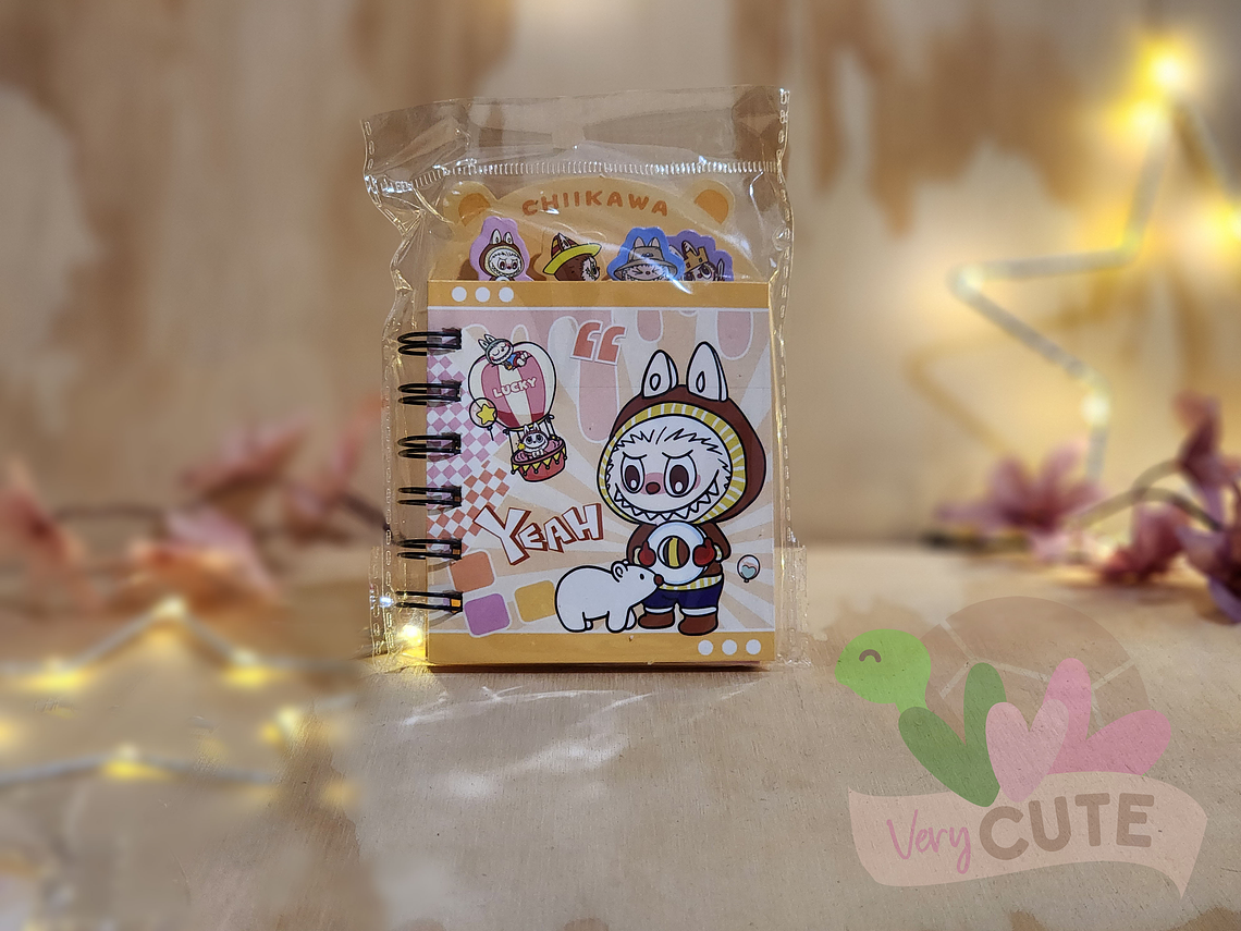 Libreta Labubu con Separadores - Diferentes Tamaños 9