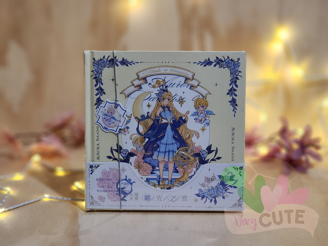 Libreta Kawaii Cuadrada - Aurora Paradise 2